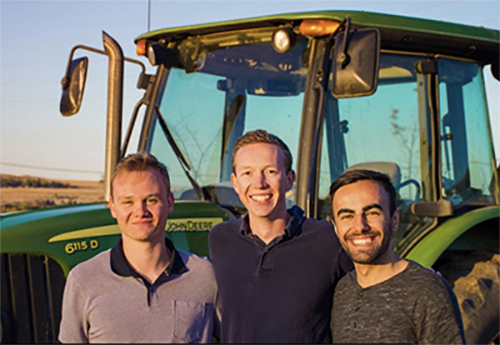 Alex Zhuk ’20, Jack Roswell ’20 & David Schurman ’20